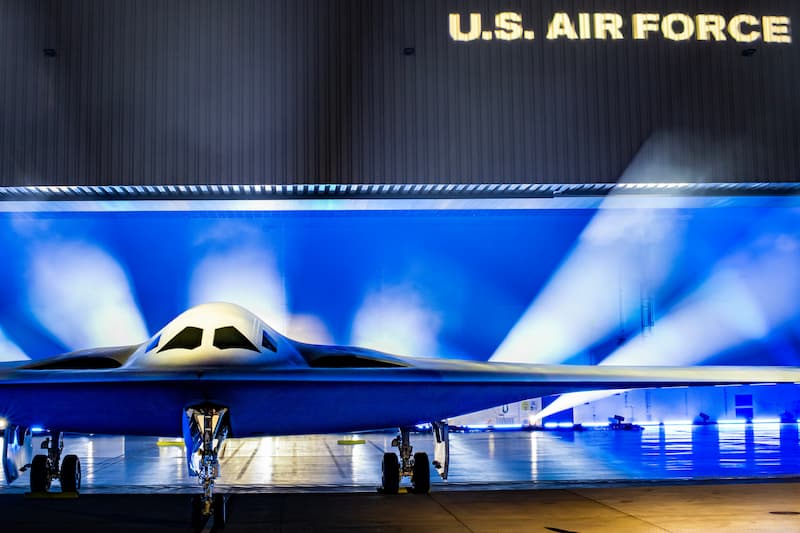 2022年12月：B-21レイダー初の一般公開