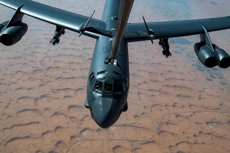 B-52Hストラトフォートレス：空中給油