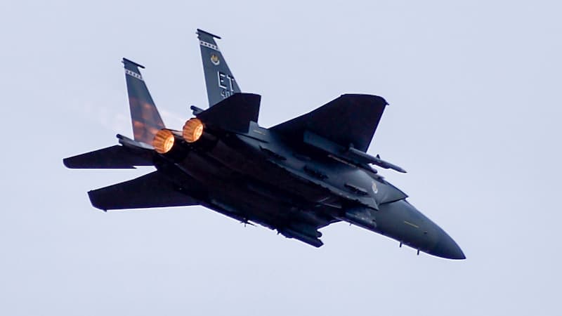 F-15EXイーグルII：AIM-120D発射試験（その2）