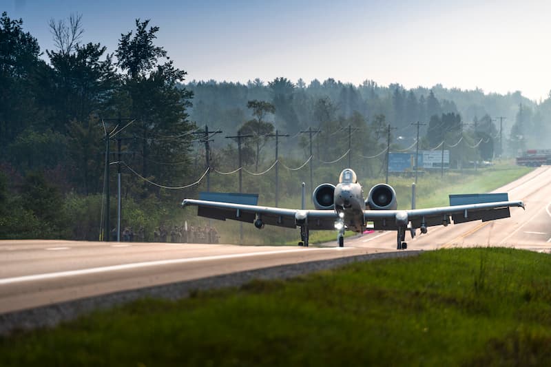 A-10サンダーボルトII：着陸（その2）