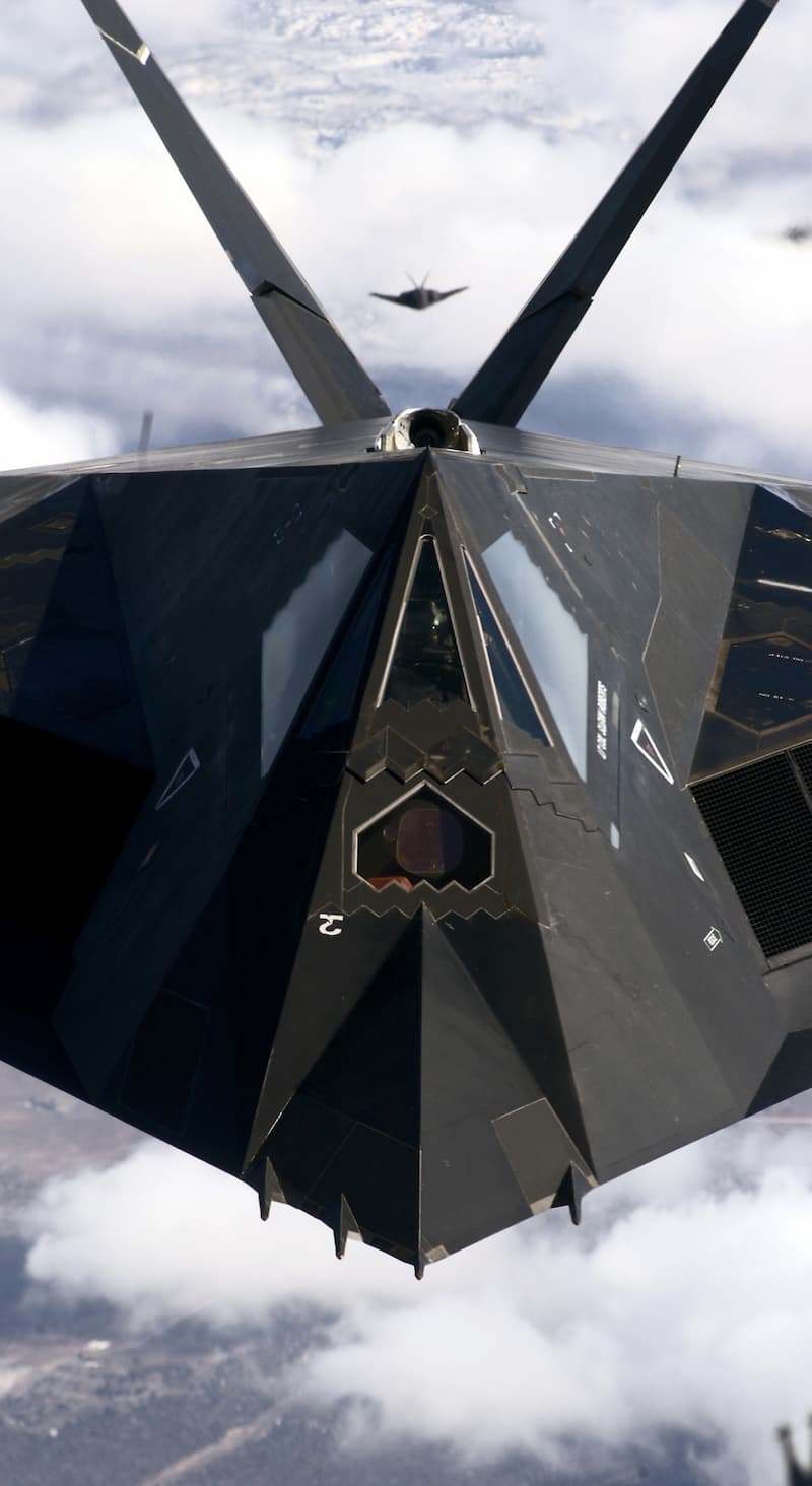 F-117ナイトホーク：空中給油