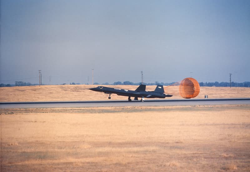 SR-71ブラックバード：着陸