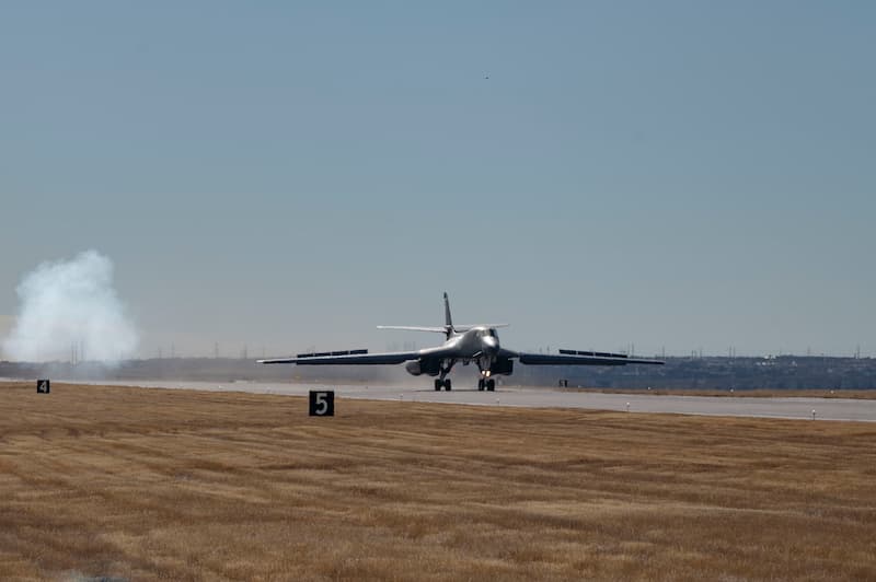 B-1Bランサー：着陸（その2）
