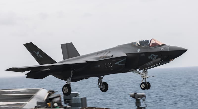 F-35CライトニングII：発艦（その3）