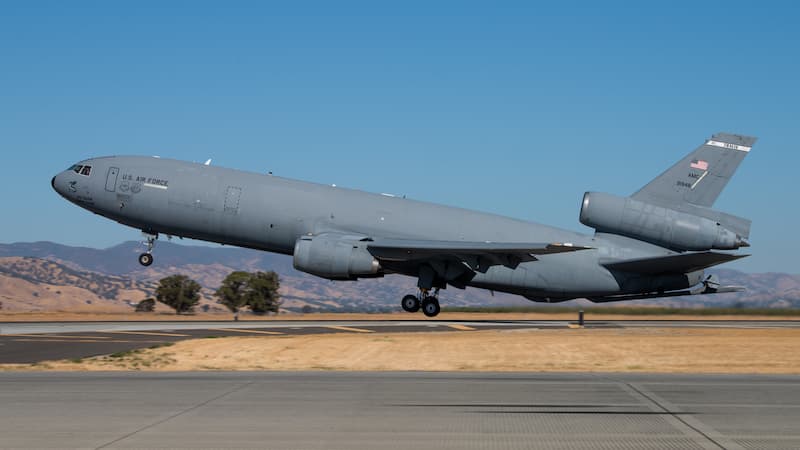 KC-10 farewell ceremony