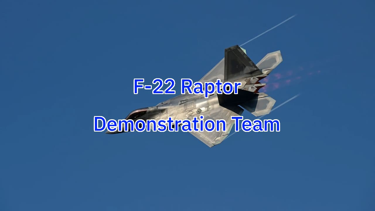 F-22ラプター　デモンストレーション・チーム