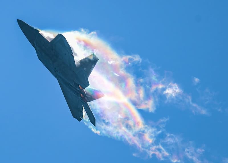 F-22ラプター：きれいな写真（その1）