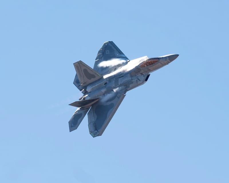 F-22ラプター：旋回（その1）