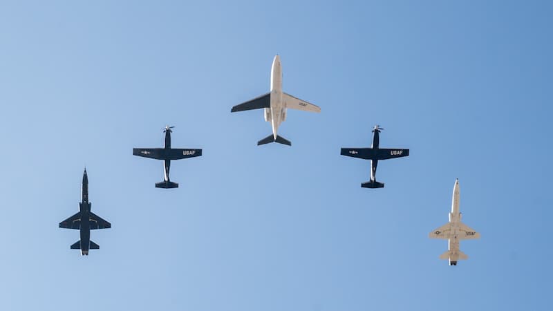 米国空軍パイロットの訓練機