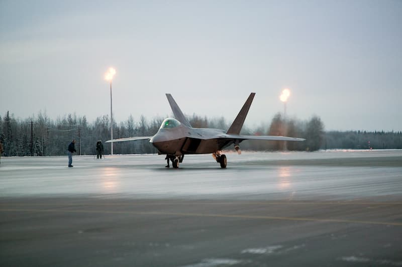 F-22ラプターのブレーキ試験（その2）