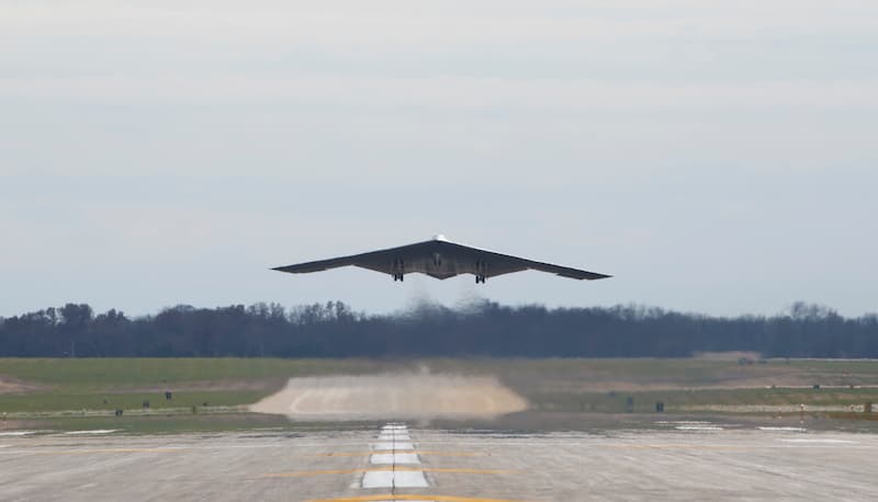 B-2スピリットのエレファント・ウォーク(その6)