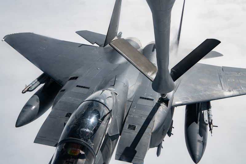 F-15SG:空中給油(その2)