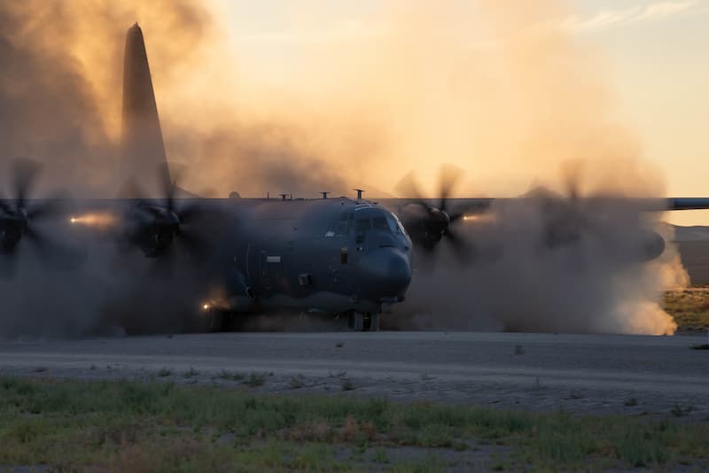 MC-130JコマンドーII：着陸（その2）