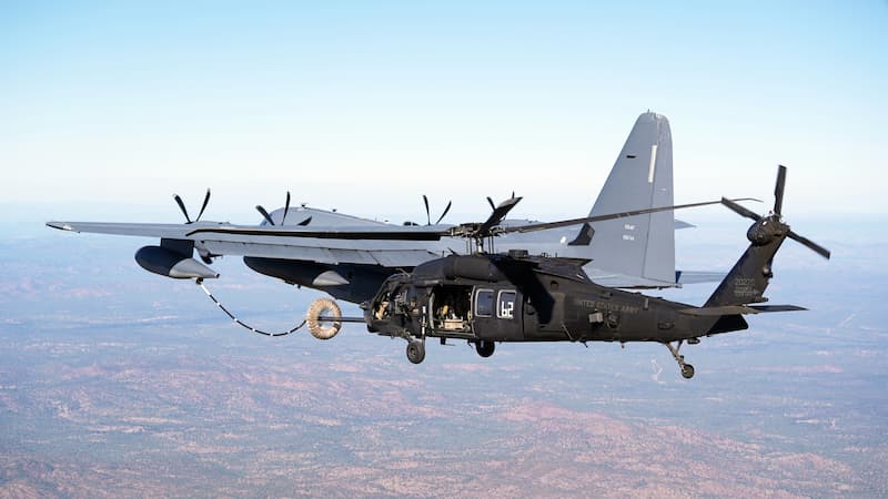 MC-130JコマンドーII：空中給油（その2）