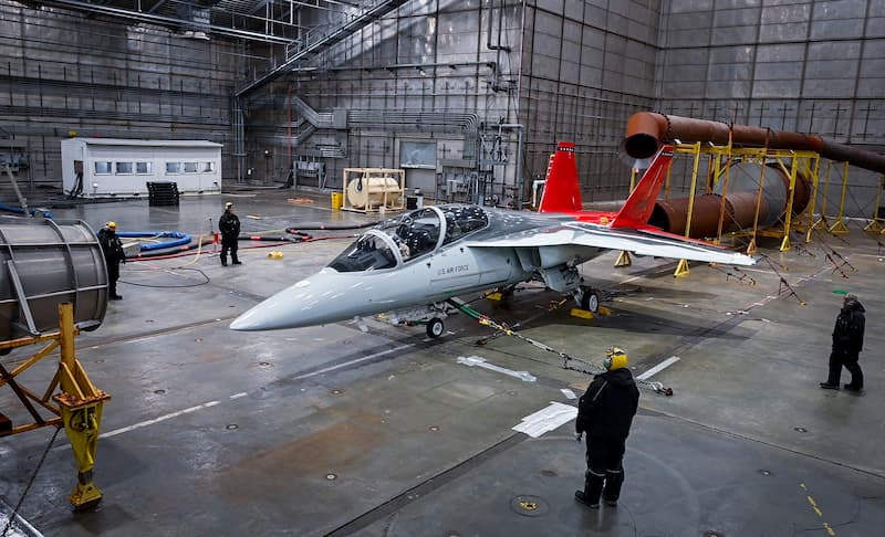 T-7Aレッドホークの耐候性試験:ウィンドテスト(その1)