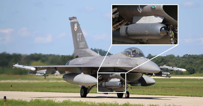 F-16のLegion Pod試験（その2）