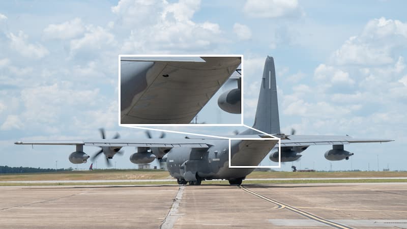 MC-130JコマンドーIIのフィンレット：後部ドア（その1）