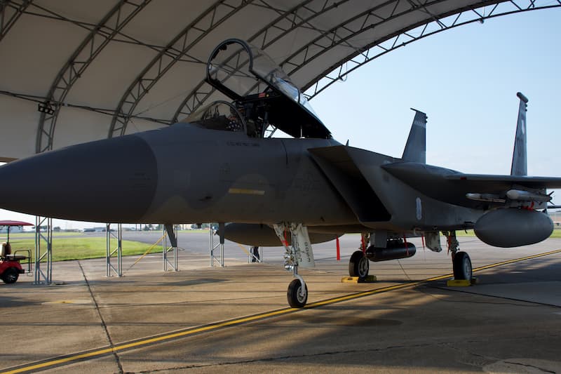 Legion Podを搭載したF-15（その1）