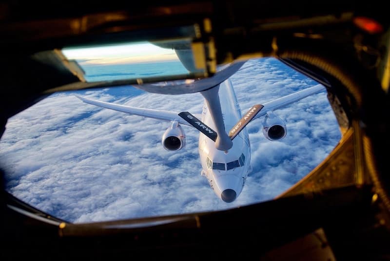 P-8Aポセイドン：空中給油