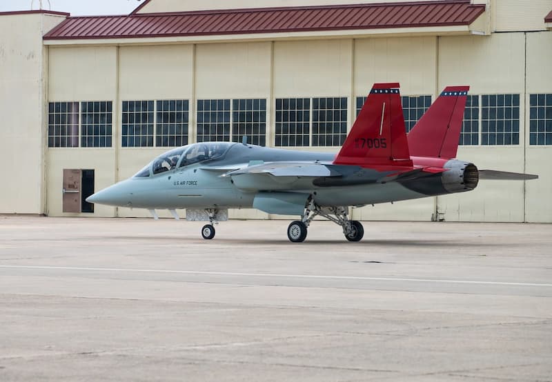 T-7Aレッドホーク:後方から