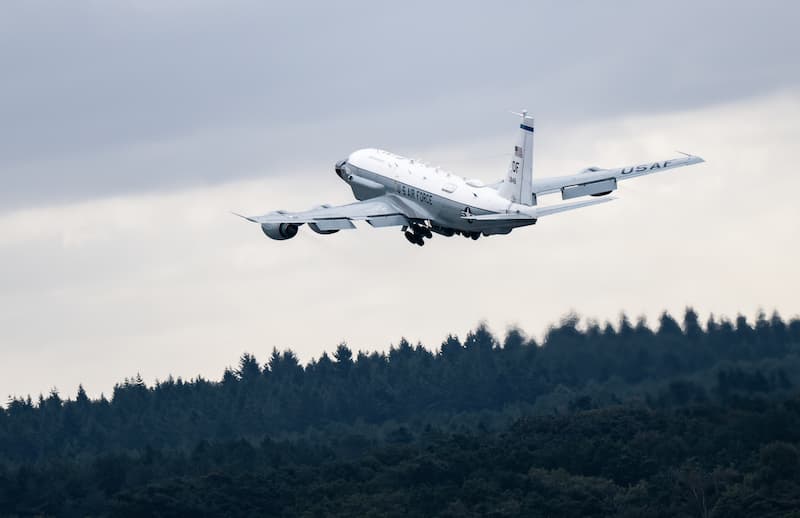 RC-135V/Wリベット・ジョイント：離陸（その2）