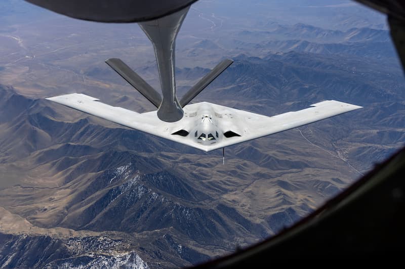 B-2スピリット：空中給油（その2）