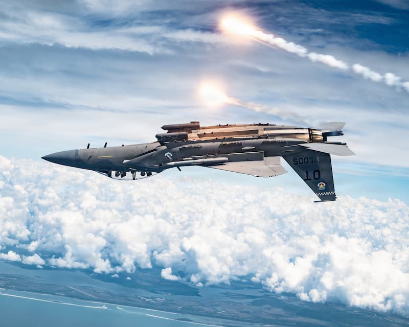 F-15EXイーグルII：フレア