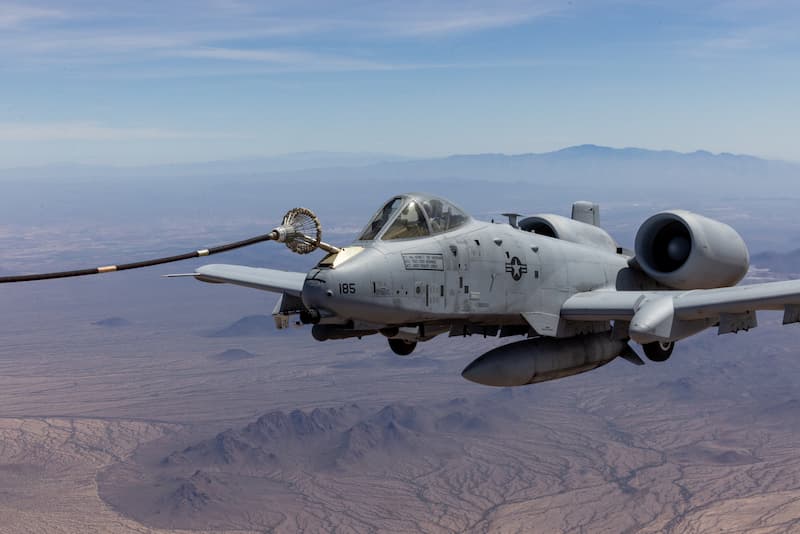 A-10サンダーボルトII:プローブ給油アダプター(その3)