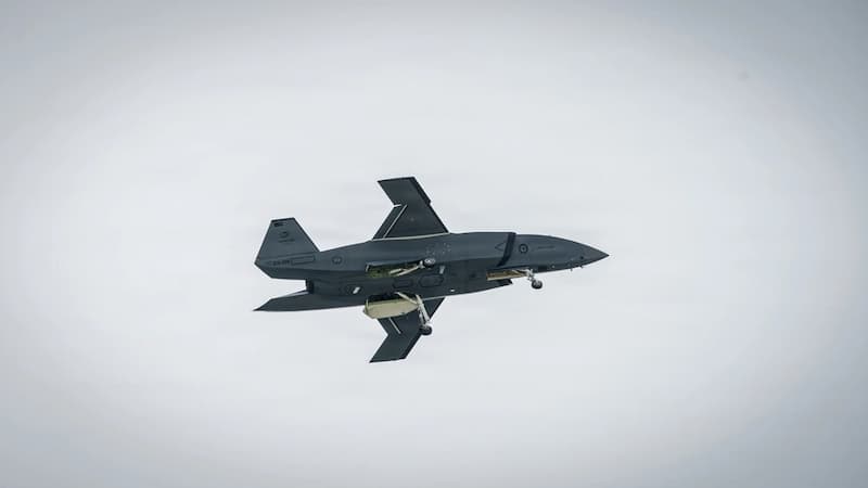 MQ-28ゴーストバット：下方から