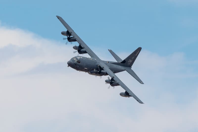 HC-130Jコンバット・キング II：上方から