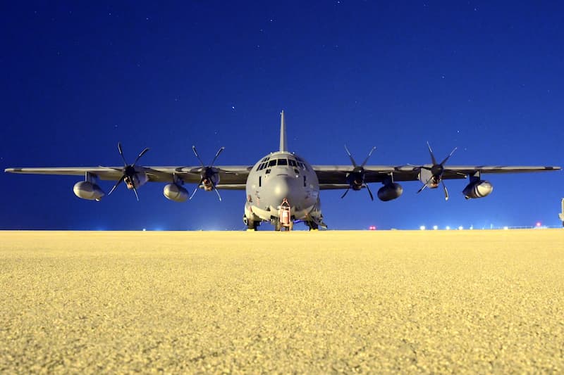 HC-130Jコンバット・キング II：前方から