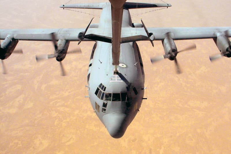 EC-130Hコンパス・コール:空中給油