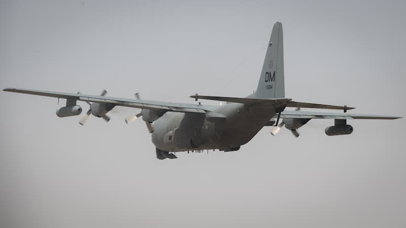 EC-130Hコンパス・コール:離陸(その2)