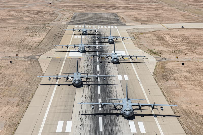 EC-130Hコンパス・コールのエレファント・ウォーク(その5)