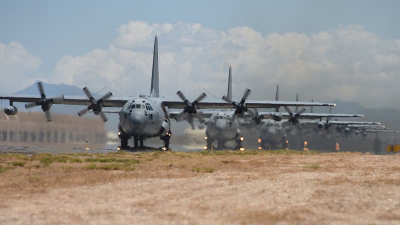 EC-130Hコンパス・コールのエレファント・ウォーク(その7)