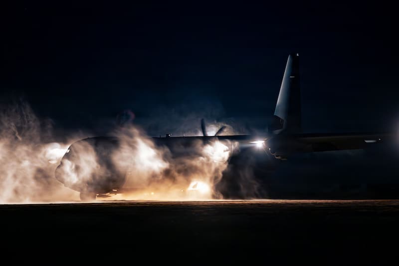C-130Jスーパー・ハーキュリーズ:着陸(その2)