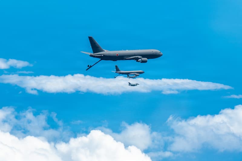 F-2B支援戦闘機:KC-135ストラトタンカーと(その1)