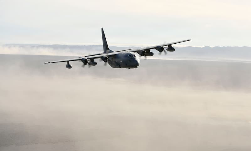 MC-130JコマンドーII:上方から(その2)